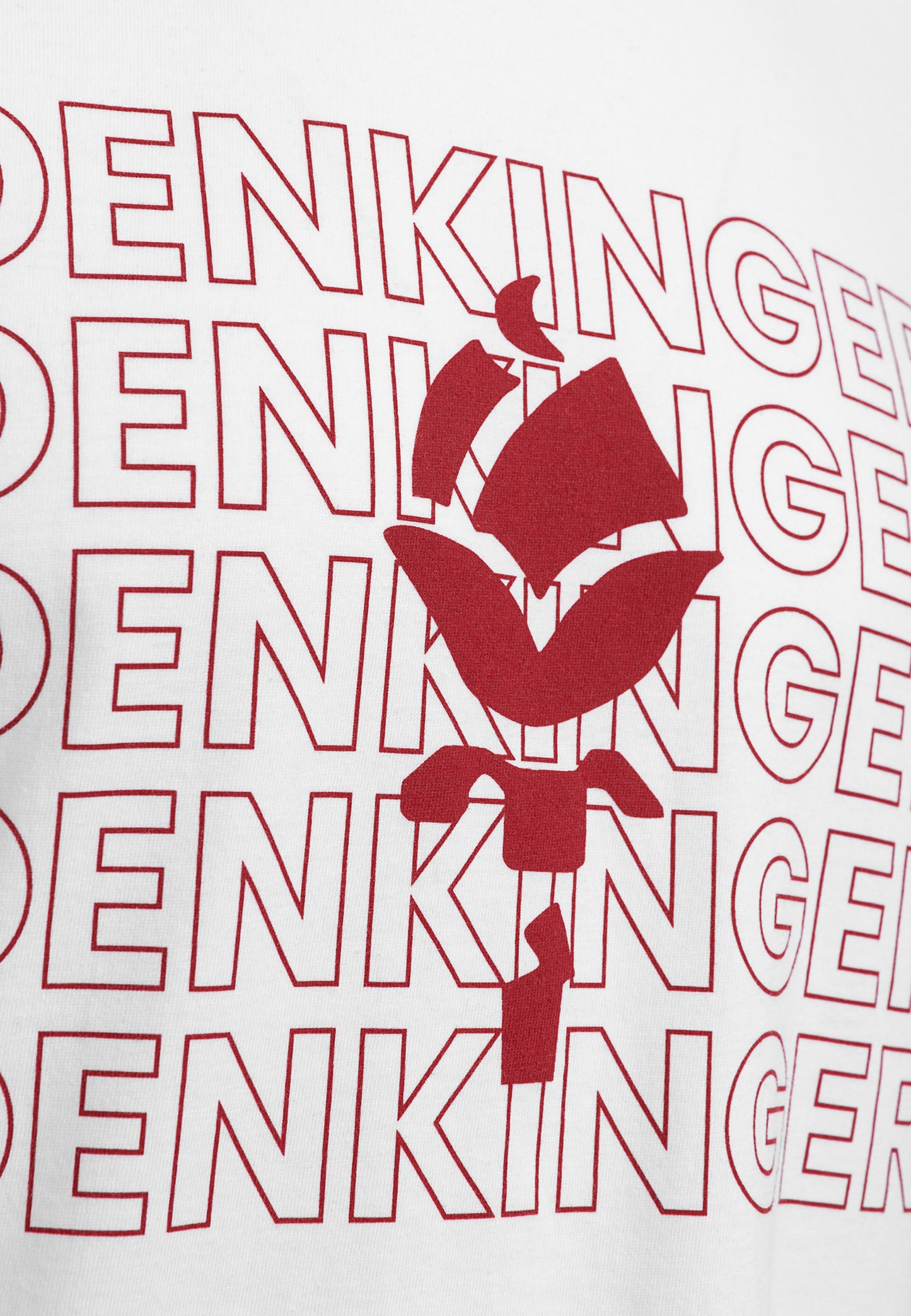 DENKINGER Outline Shirt Men weiß